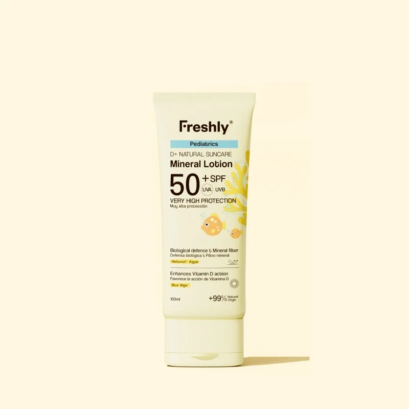 Fotoprotector natural facial fluido SPF 50